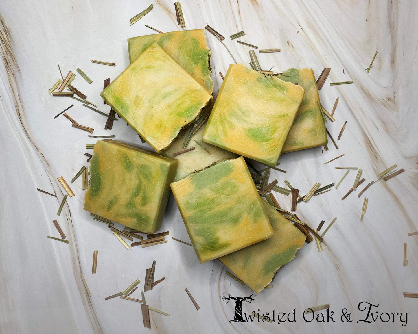 Handmade Soap: Dreamy Lemongrass and Clay Body Bar (limited)