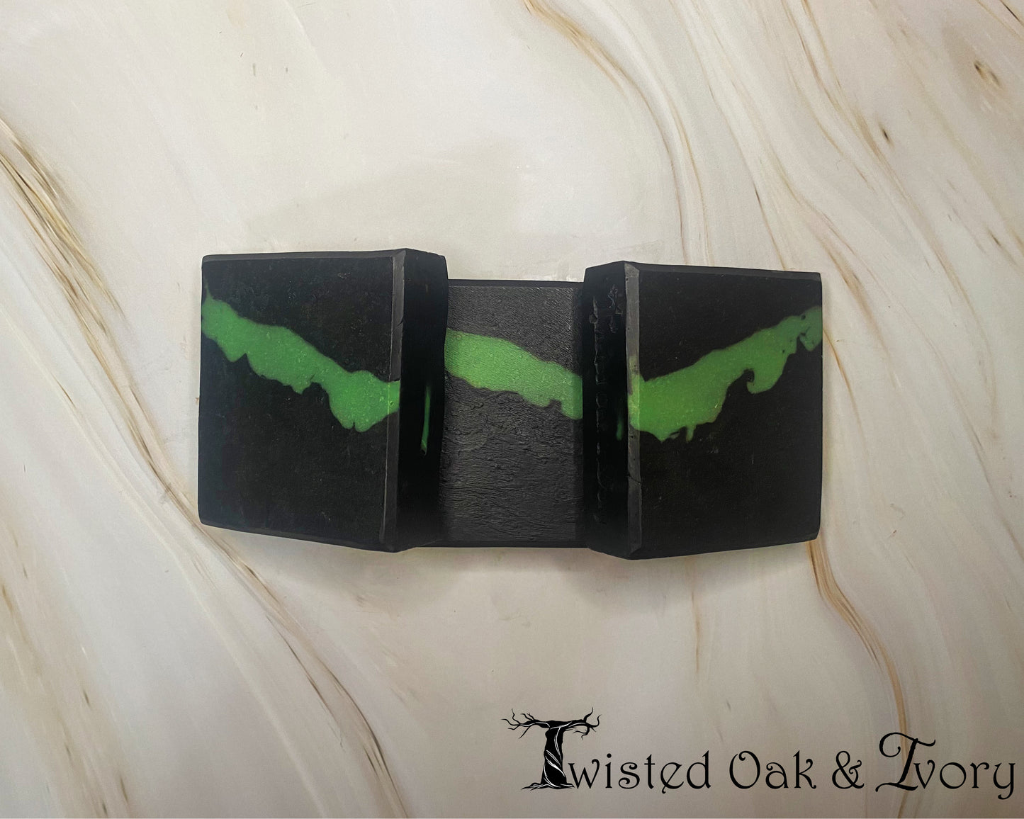 Handmade Soap: Green Clay & Charcoal Body Bar (limited)