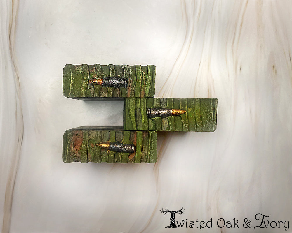 Handmade Soap: Gunner Camo Luxury Body Bar