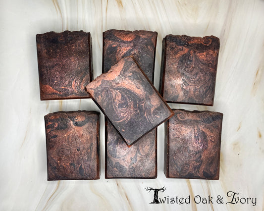 Handmade Soap: Heirloom Tomato & Activated Charcoal Body Bar (limited)