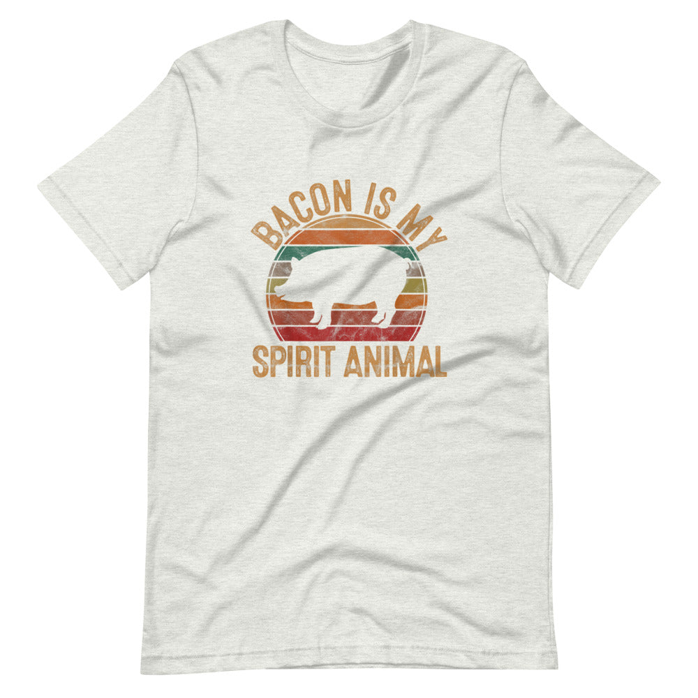 Bacon Is My Spirit Animal Tee Shirt (6149691605147)