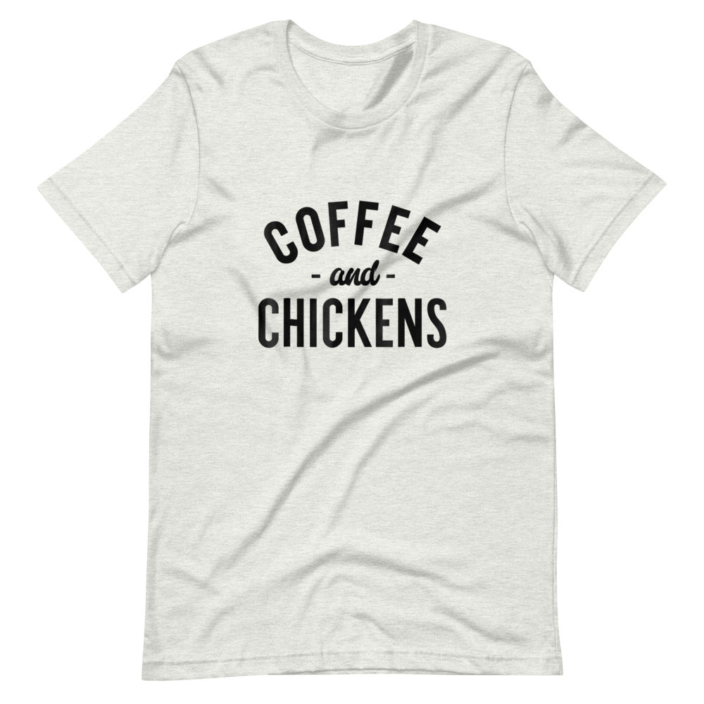 Coffee And Chickens Tee Shirt (6161968529563)