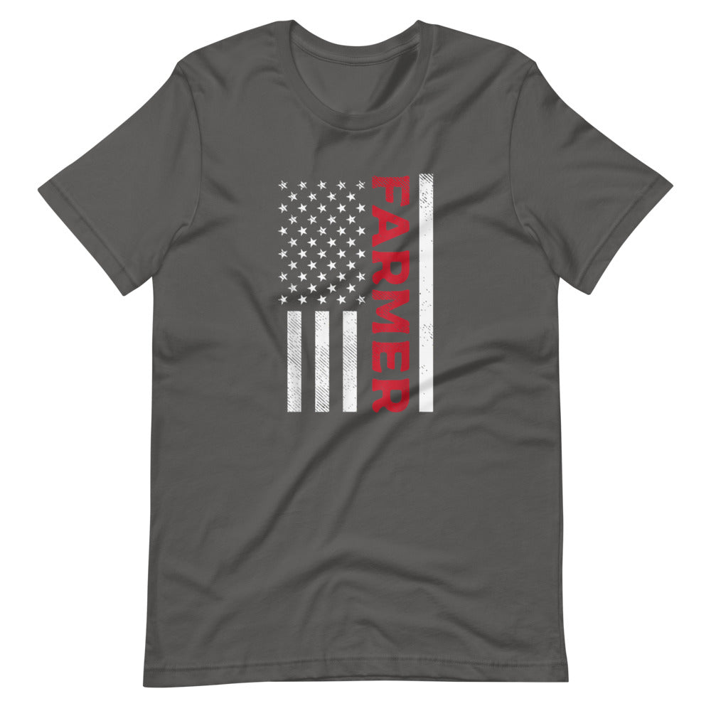Farmer And Flag Tee Shirt (6149712707739)