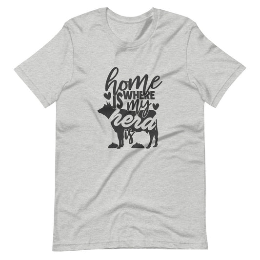 Home Is Where My Herd Is Tee Shirt (6149680464027)