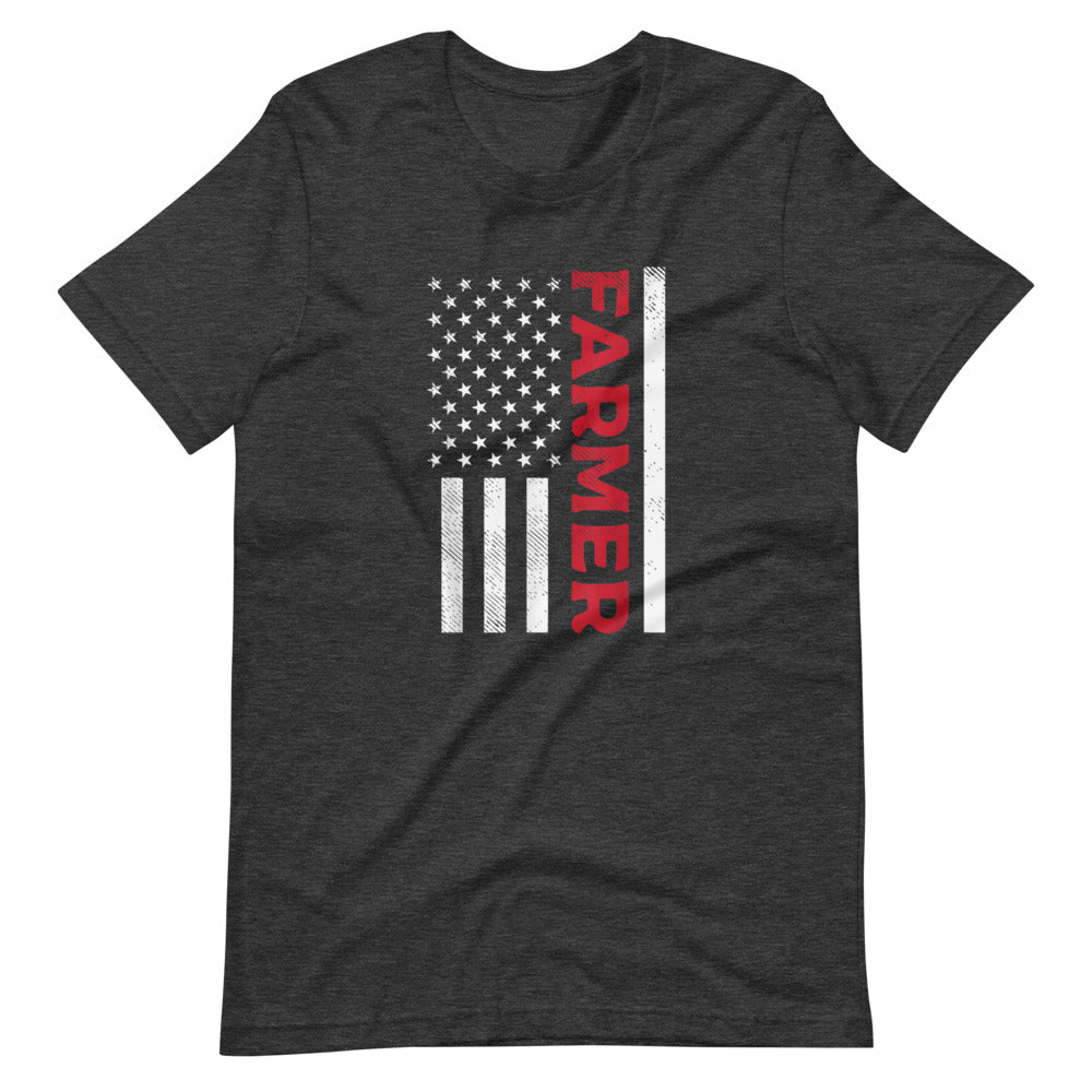 Farmer And Flag Tee Shirt (6149712707739)
