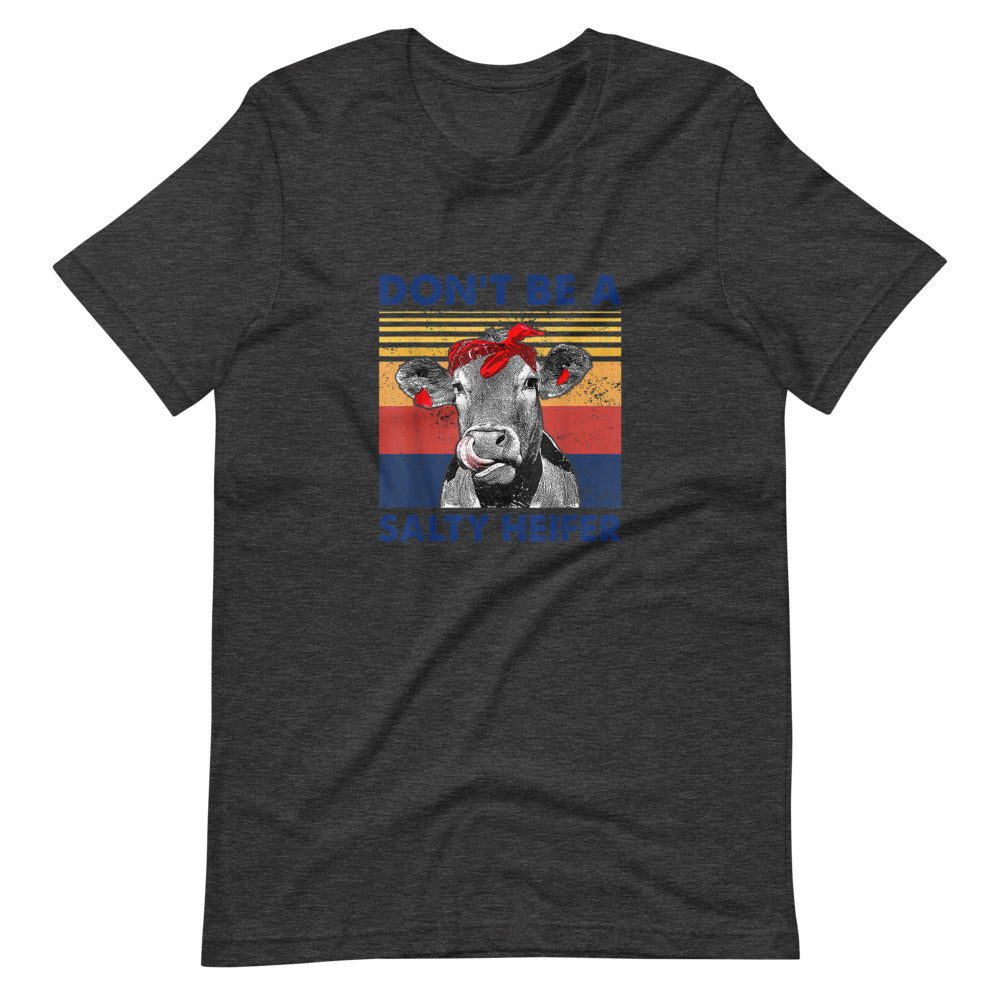 Don't Be A Salty Heifer Tee Shirt (6149728338075)