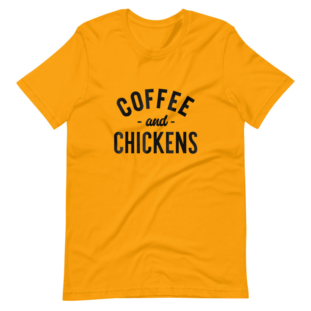 Coffee And Chickens Tee Shirt (6161968529563)