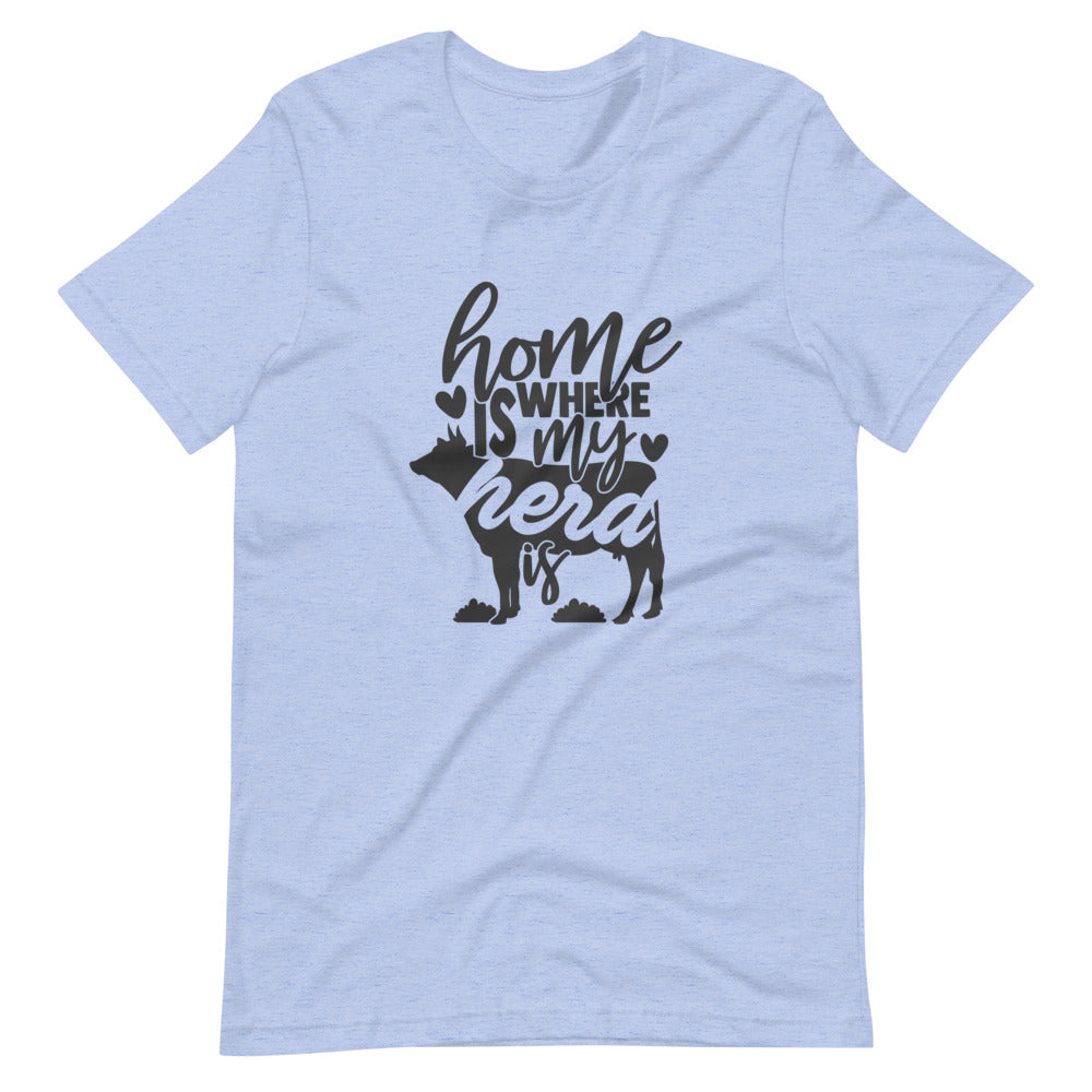 Home Is Where My Herd Is Tee Shirt (6149680464027)