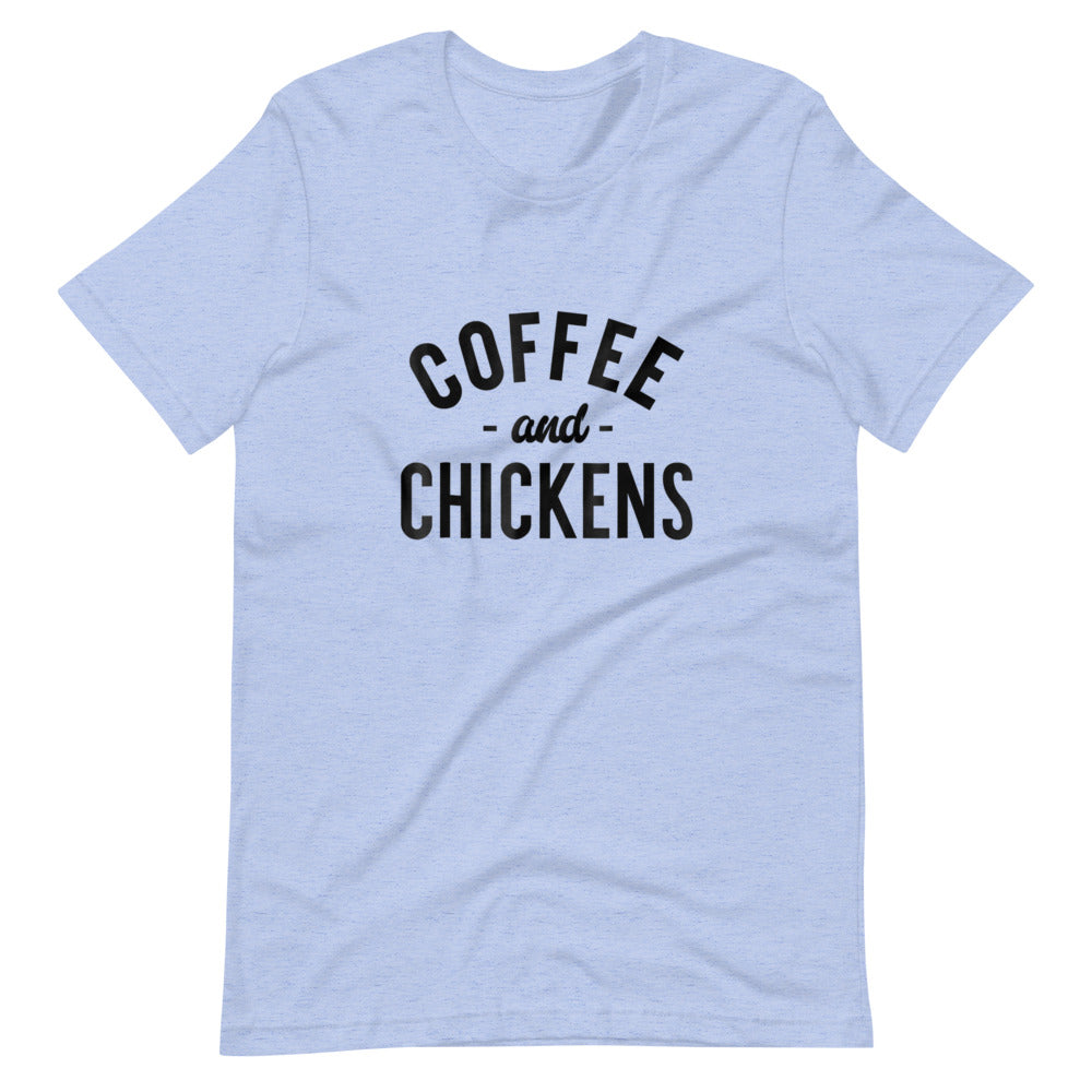 Coffee And Chickens Tee Shirt (6161968529563)