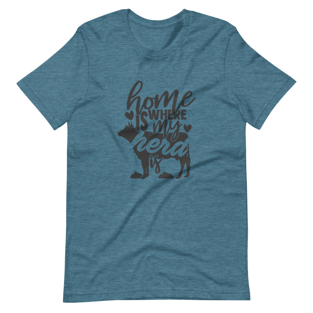 Home Is Where My Herd Is Tee Shirt (6149680464027)