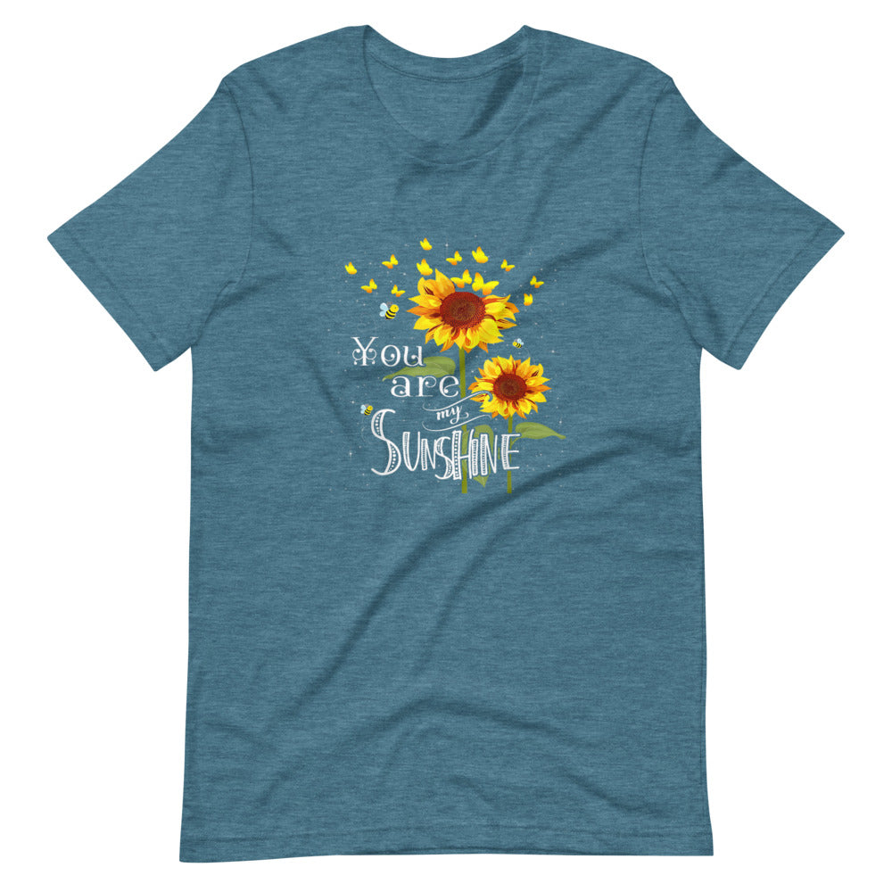 You Are My Sunshine Sunflower Tee Shirt (6149693112475)