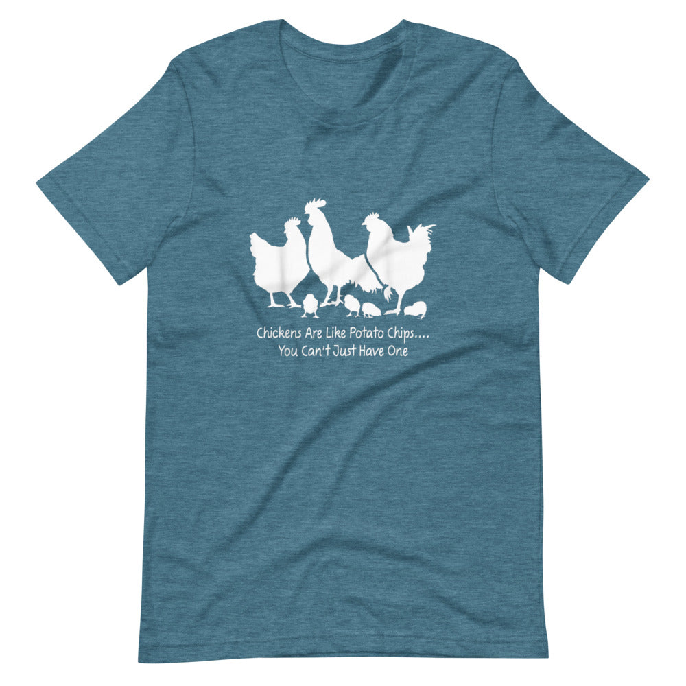 Chickens Are Like Potato Chips Tee Shirt (6149718179995)