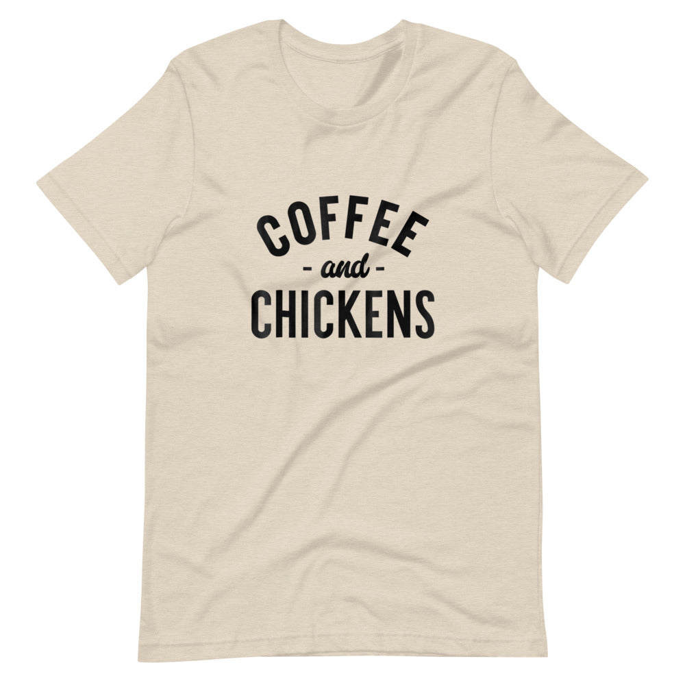Coffee And Chickens Tee Shirt (6161968529563)