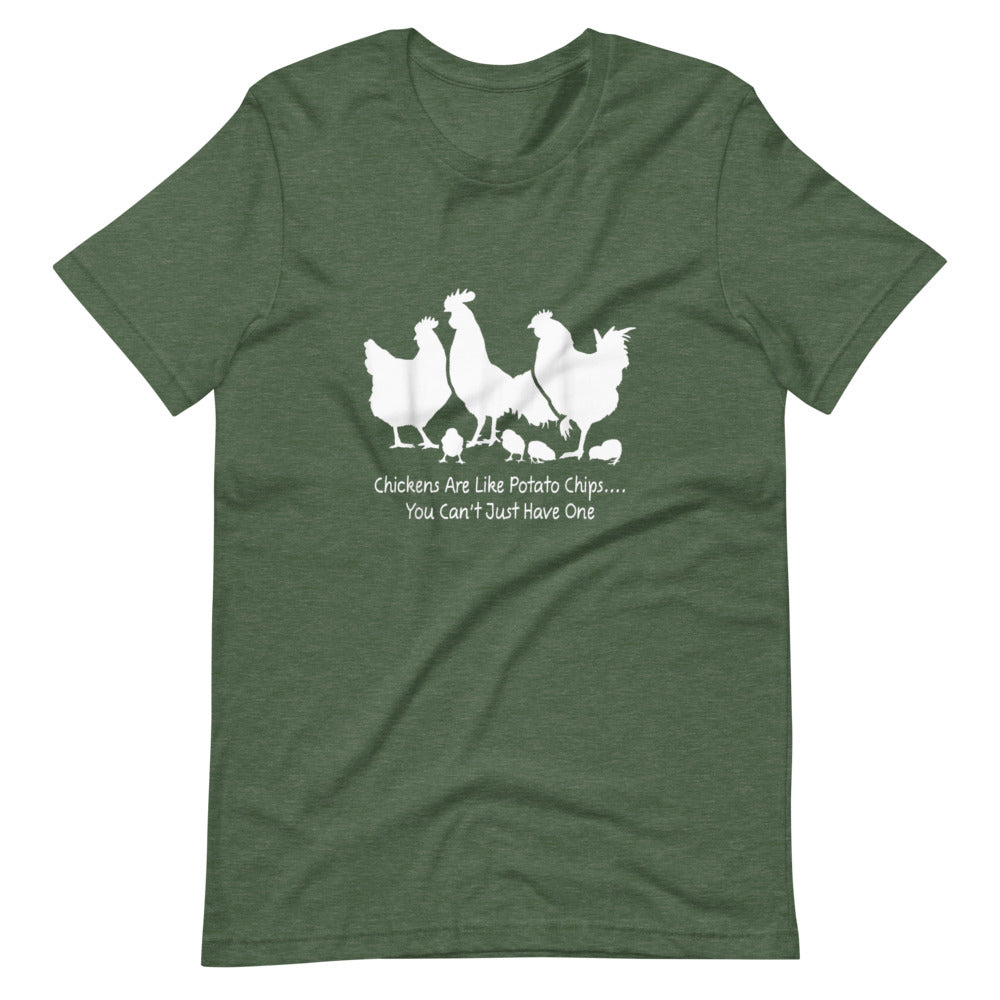 Chickens Are Like Potato Chips Tee Shirt (6149718179995)