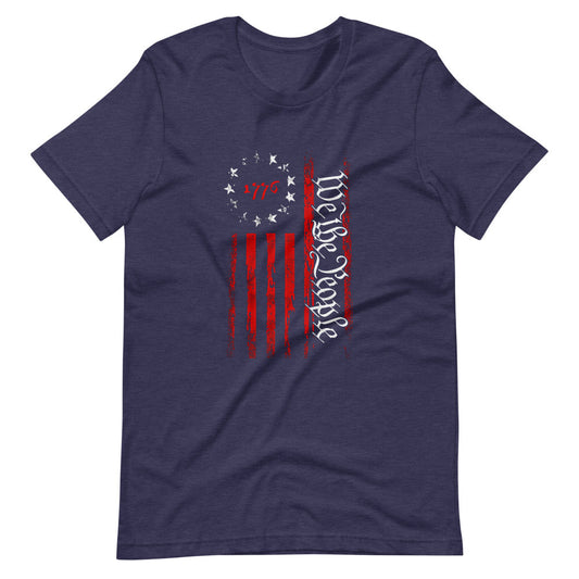 1776 Flag Patriot Tee Shirt (6149684330651)