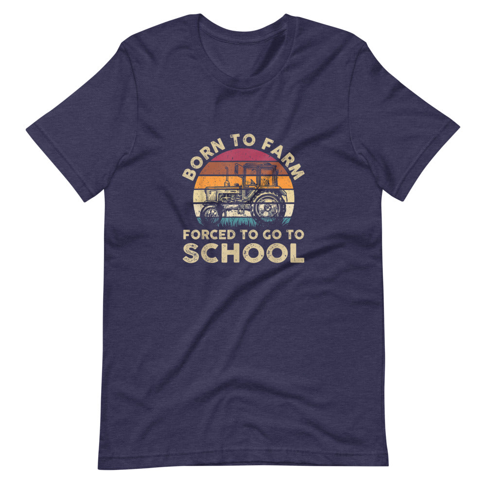 Born To Farm Made To School Tee Shirt (6149715394715)