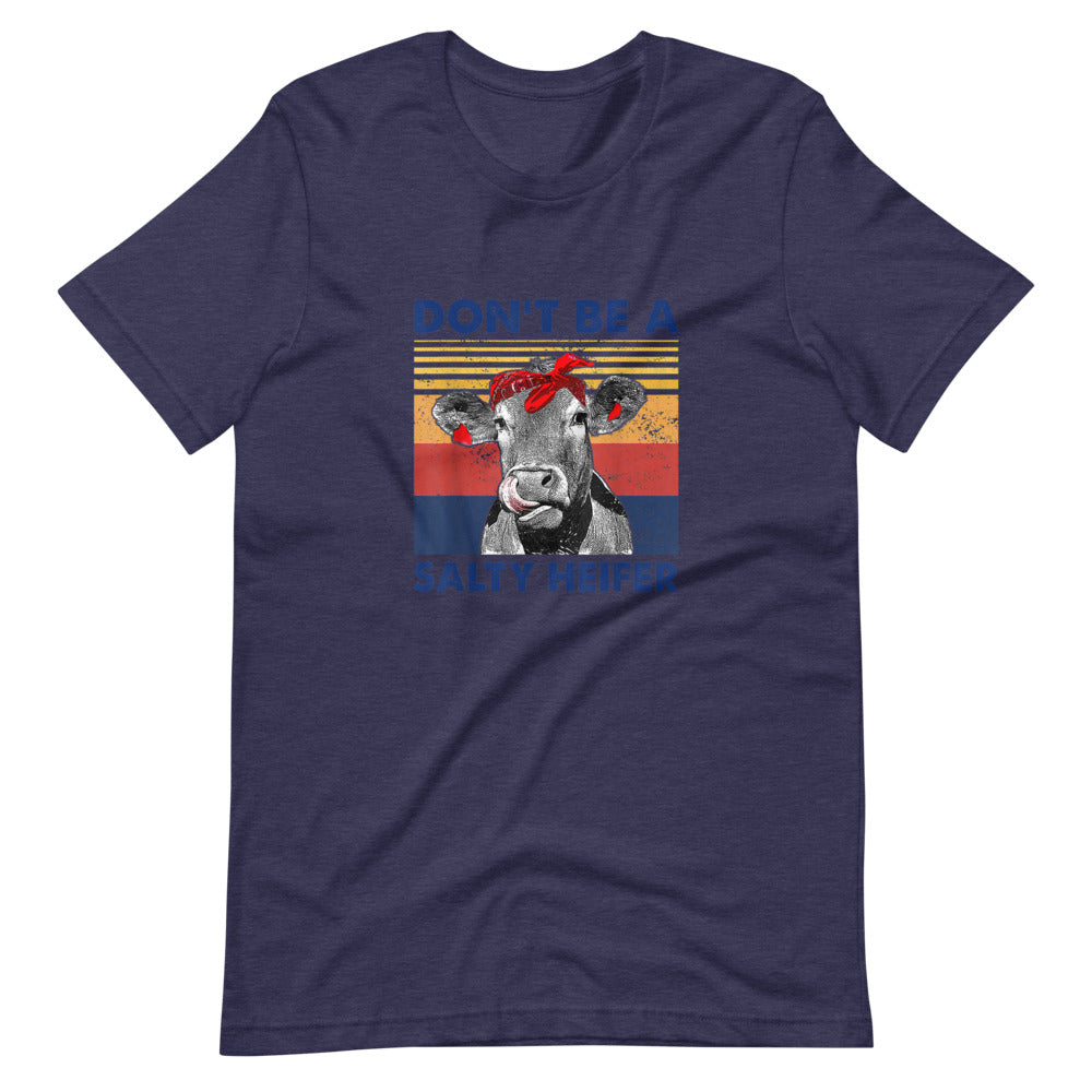 Don't Be A Salty Heifer Tee Shirt (6149728338075)