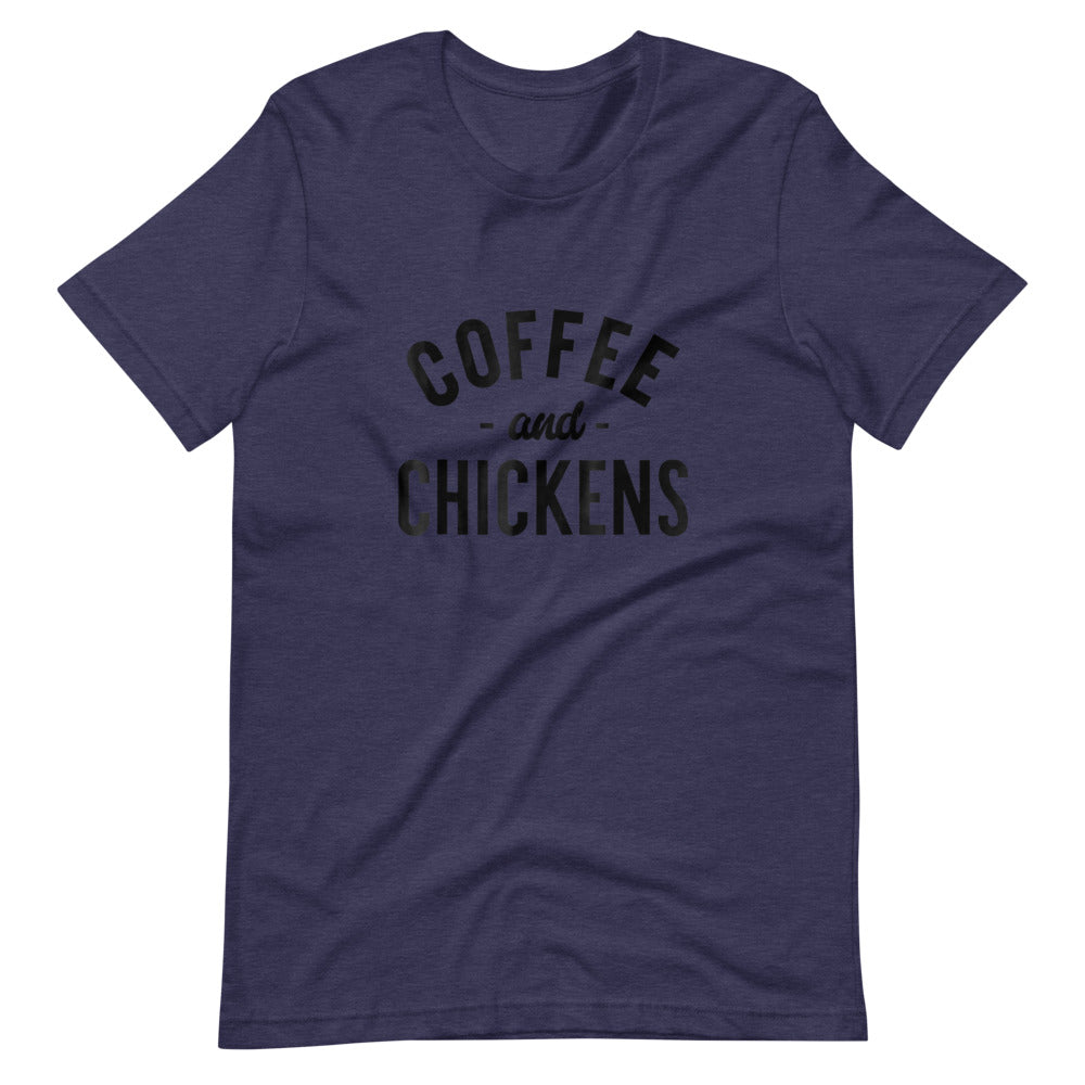 Coffee And Chickens Tee Shirt (6161968529563)
