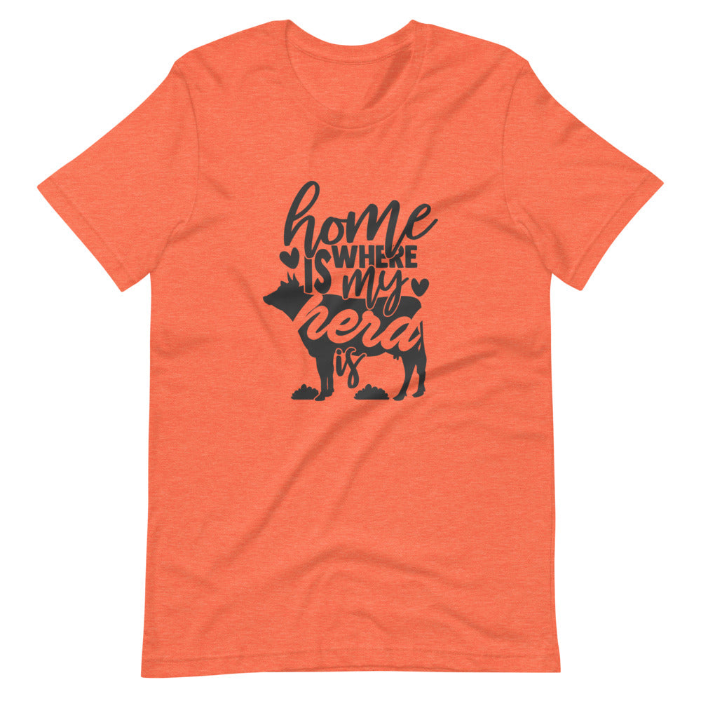 Home Is Where My Herd Is Tee Shirt (6149680464027)