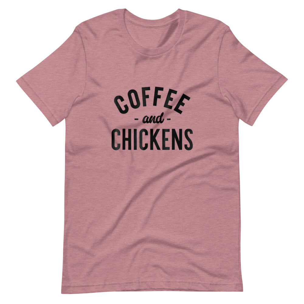Coffee And Chickens Tee Shirt (6161968529563)