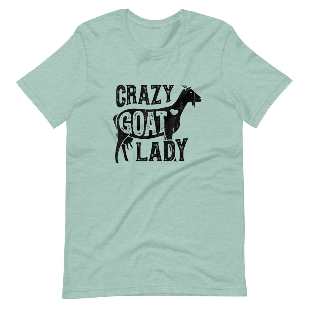Crazy Goat Lady Tee Shirt (6149708972187)