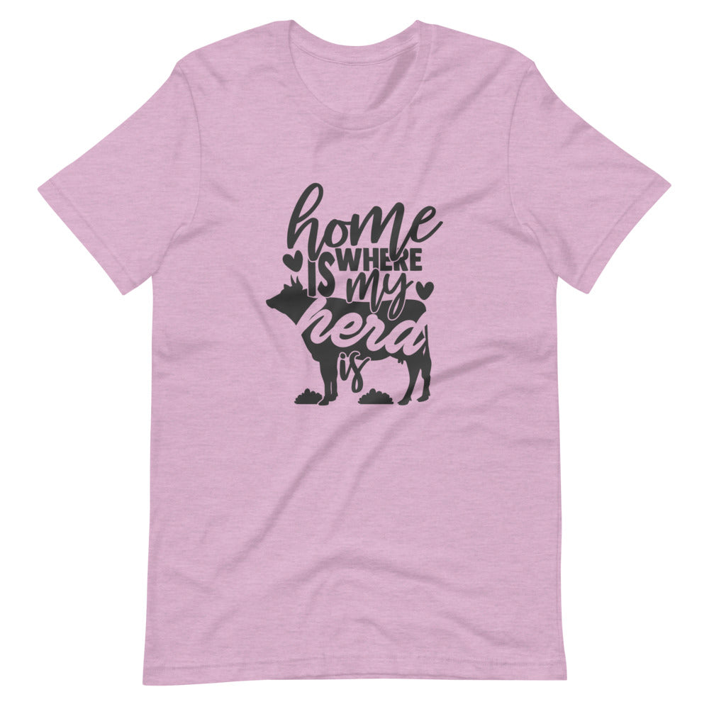 Home Is Where My Herd Is Tee Shirt (6149680464027)