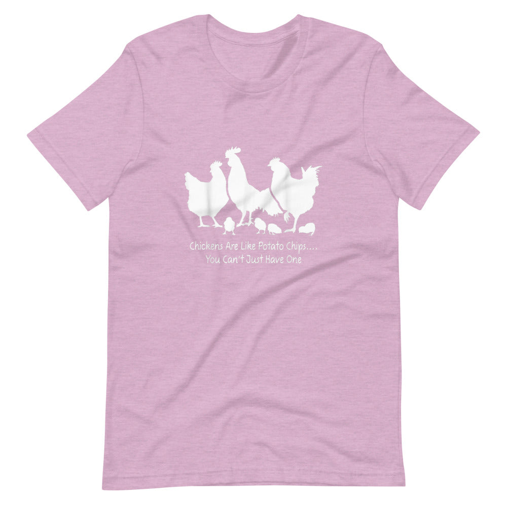 Chickens Are Like Potato Chips Tee Shirt (6149718179995)