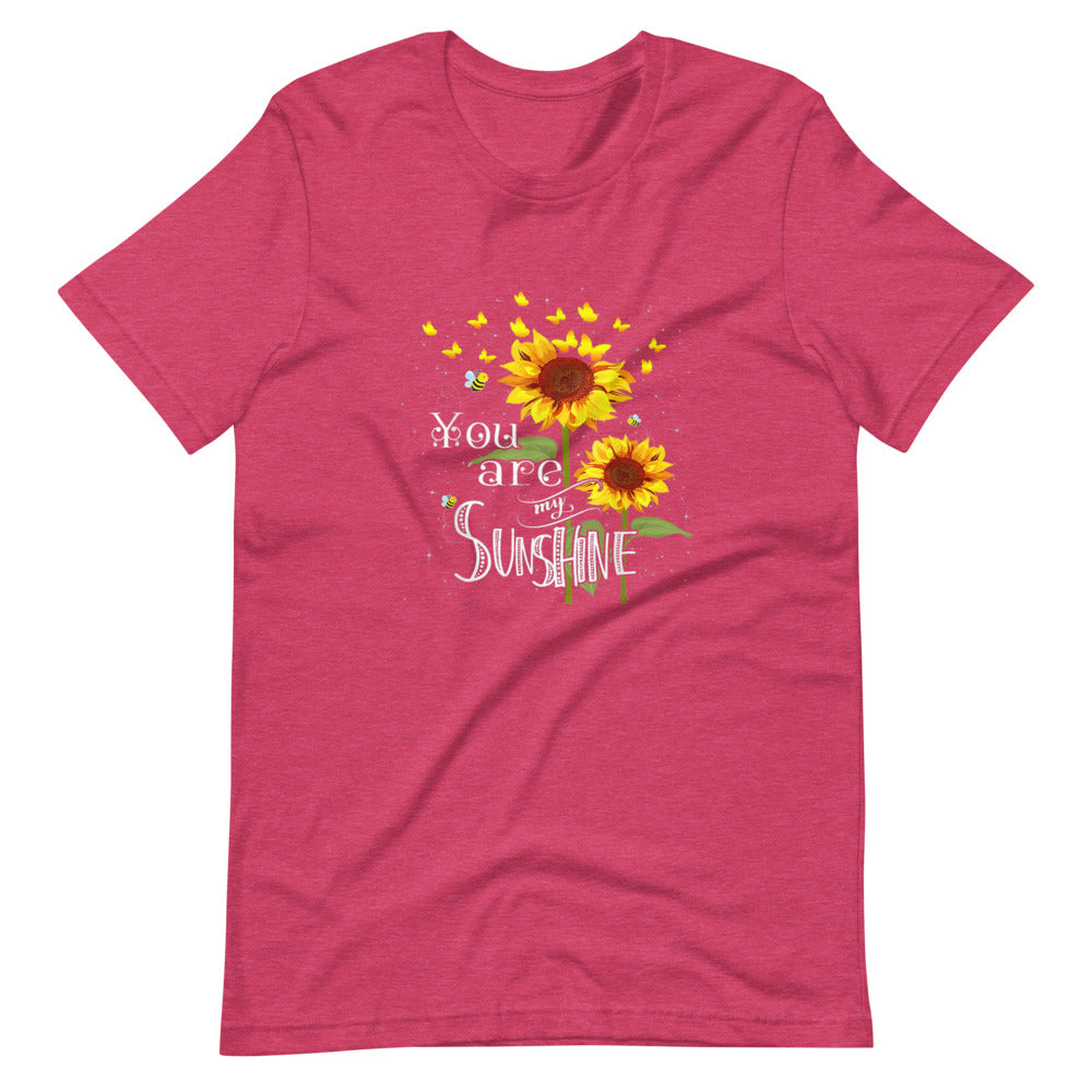 You Are My Sunshine Sunflower Tee Shirt (6149693112475)