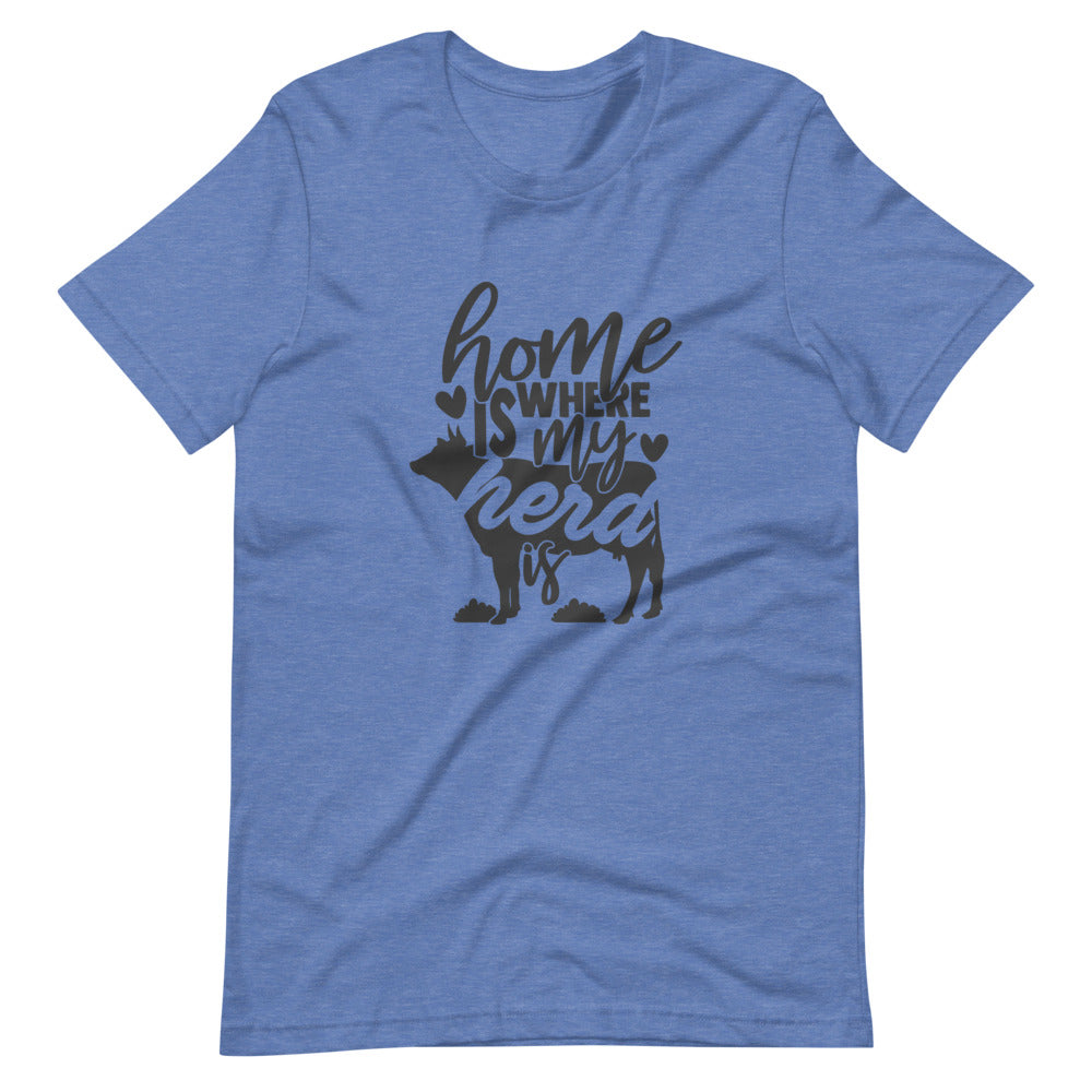 Home Is Where My Herd Is Tee Shirt (6149680464027)