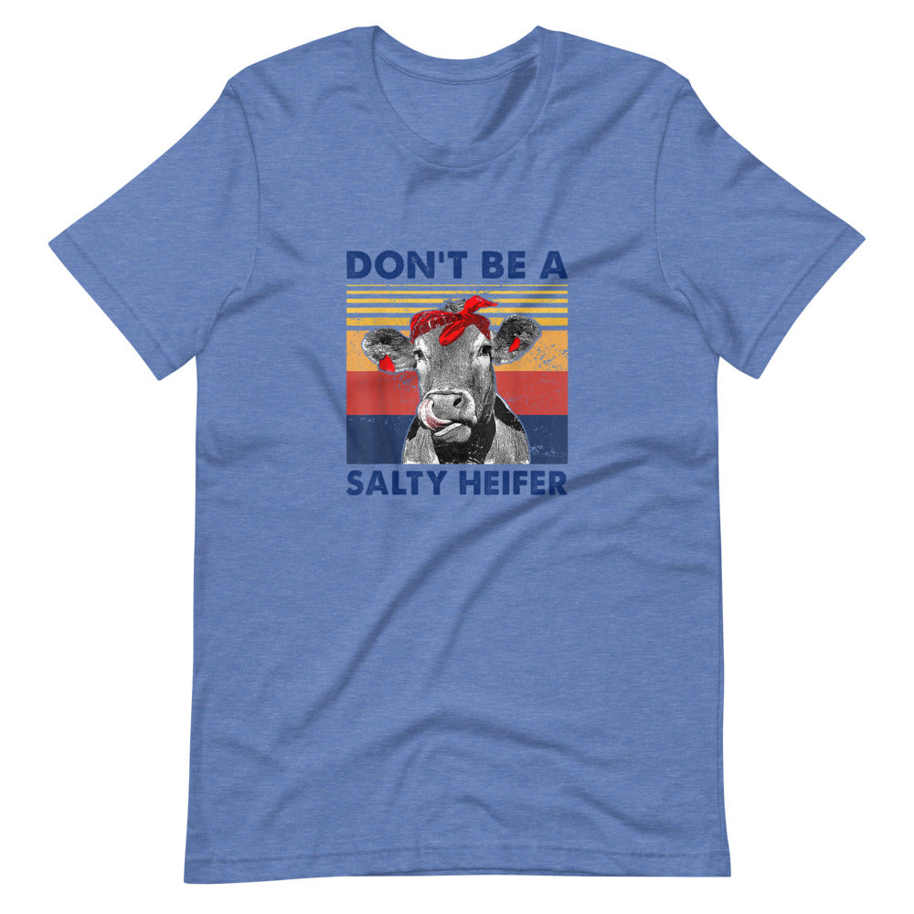 Don't Be A Salty Heifer Tee Shirt (6149728338075)