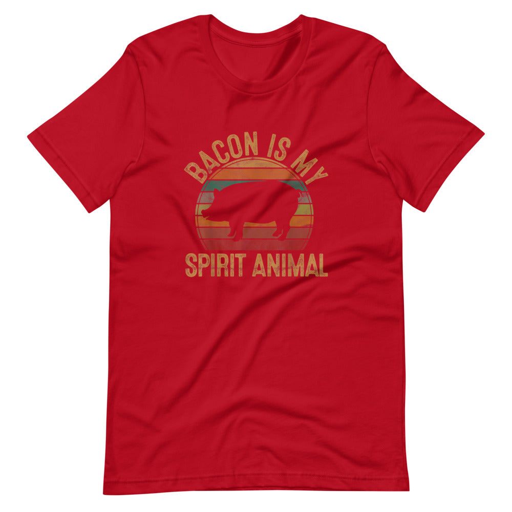 Bacon Is My Spirit Animal Tee Shirt (6149691605147)