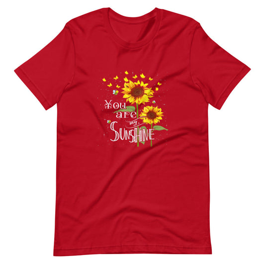You Are My Sunshine Sunflower Tee Shirt (6149693112475)