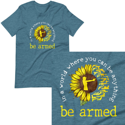 Be Armed Sunflower T-shirt