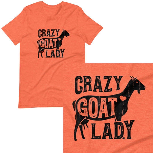 Crazy Goat Lady T-shirt