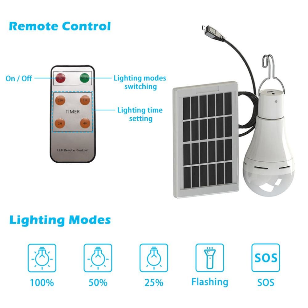 Solar Coop Light With Off Timer NEW! (4378973208708)