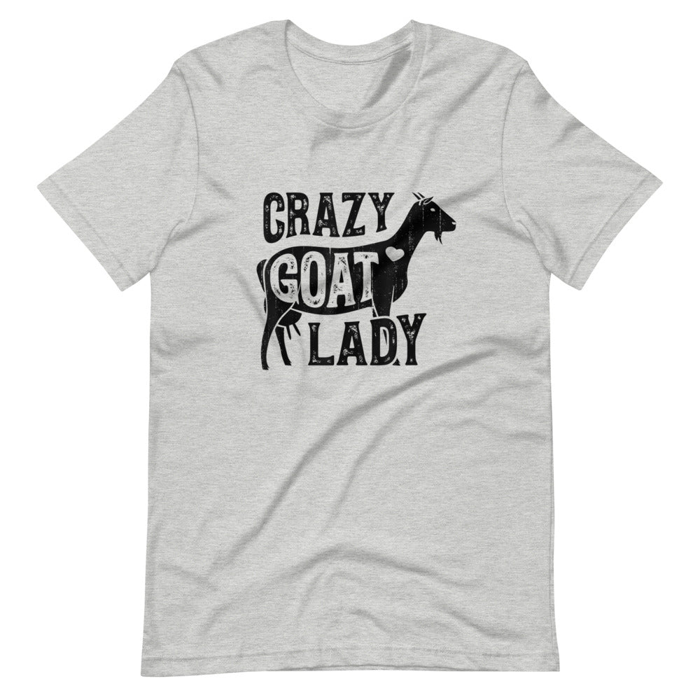 Crazy Goat Lady Tee Shirt (6149708972187)