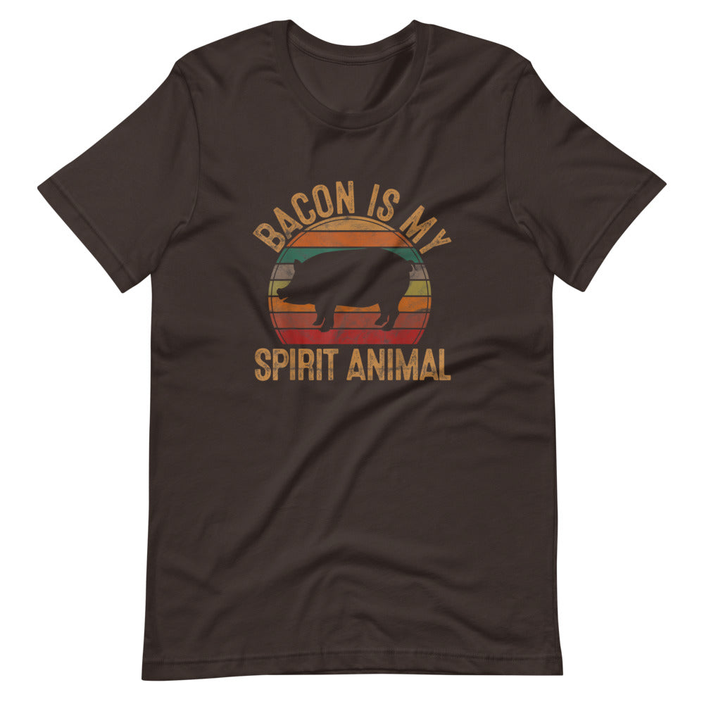 Bacon Is My Spirit Animal Tee Shirt (6149691605147)