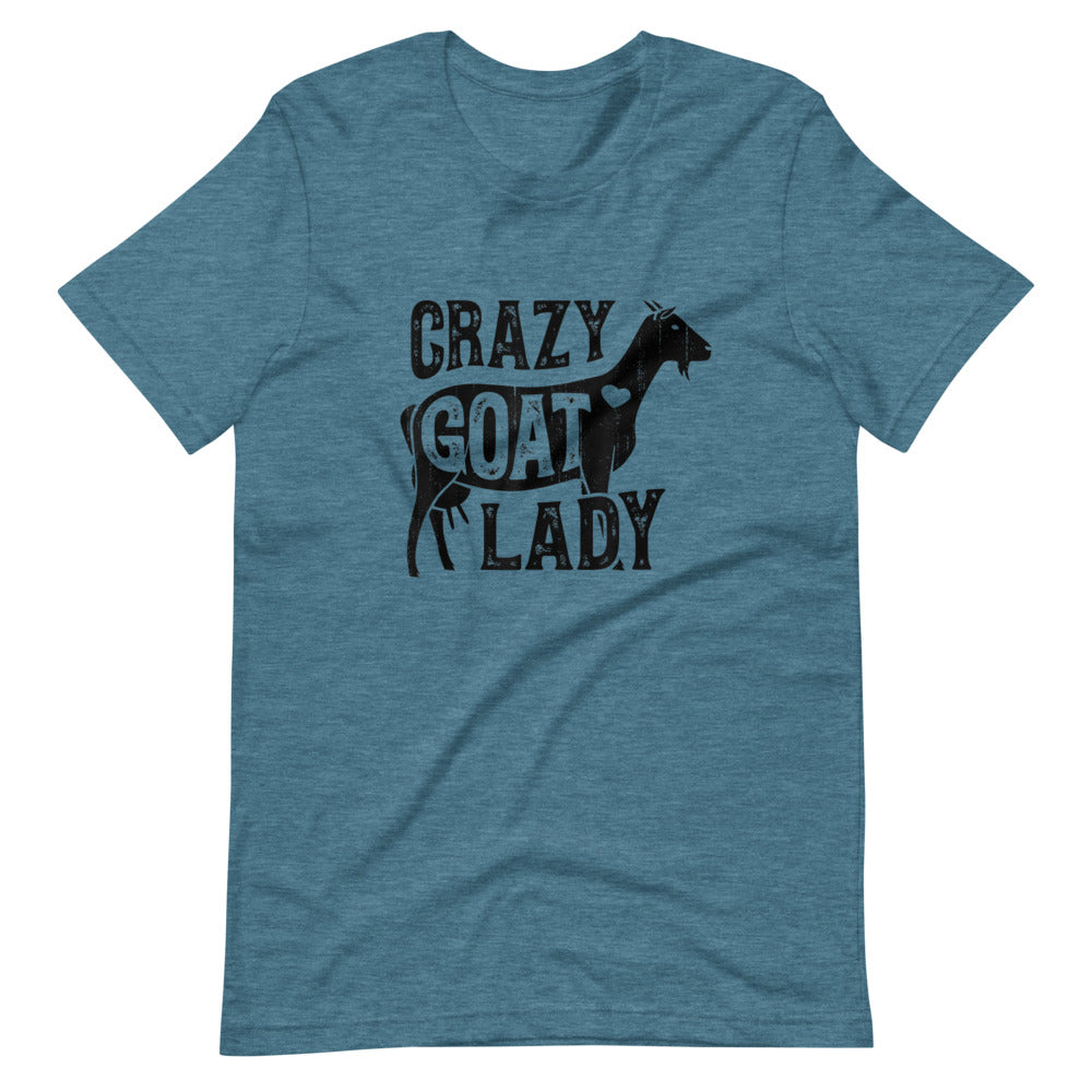 Crazy Goat Lady Tee Shirt (6149708972187)
