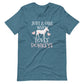 Just A Girl Who Loves Donkeys Tee Shirt (6149725192347)