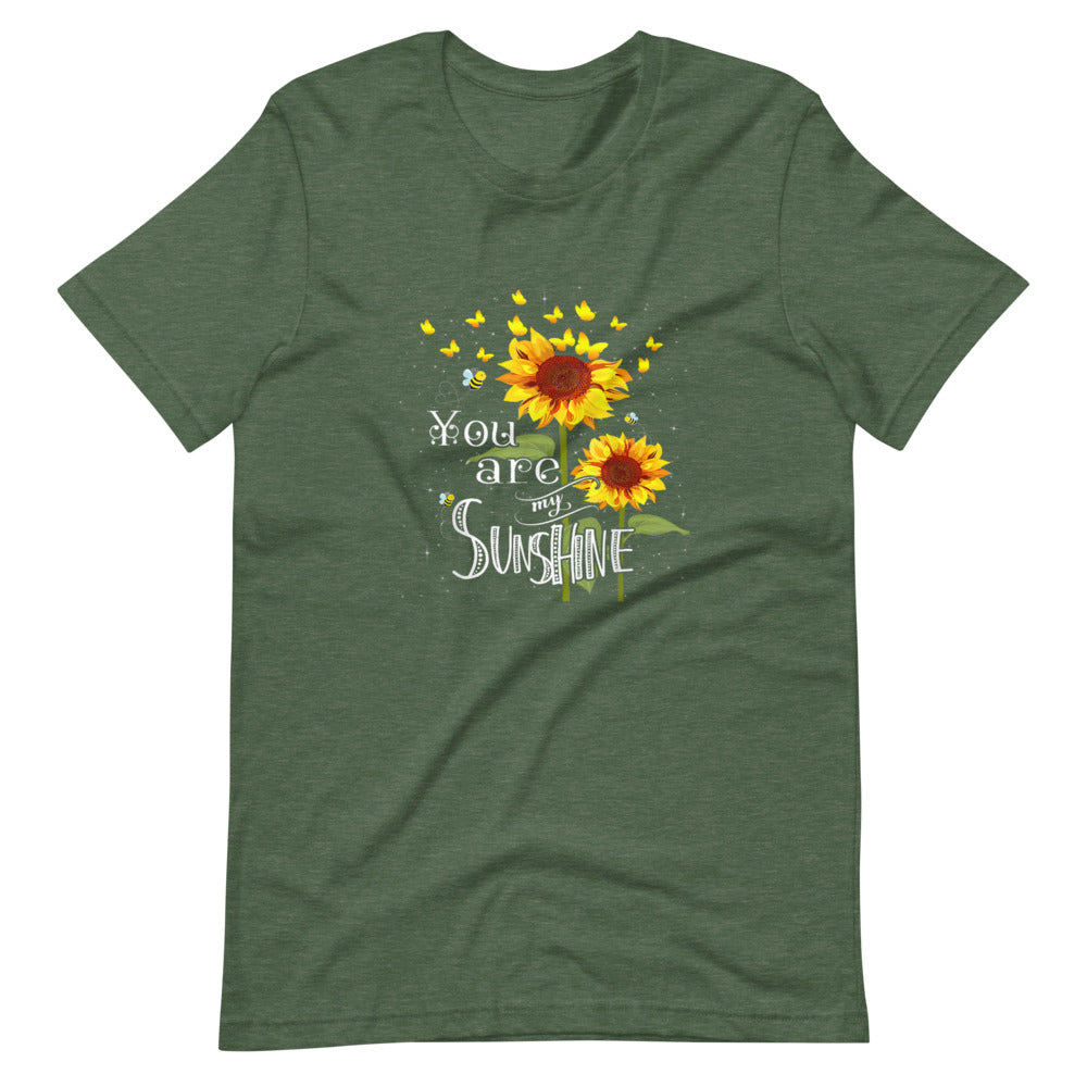 You Are My Sunshine Sunflower Tee Shirt (6149693112475)