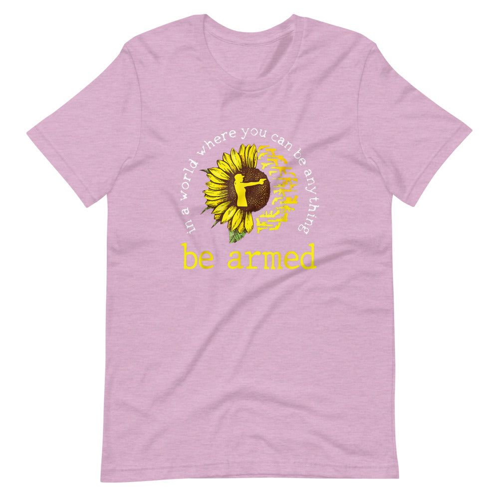 Be Armed Sunflower Tee Shirt (6149679480987)