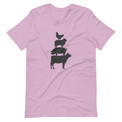 Cow, Pig, Sheep, and Chicken Tee Shirt (6149679939739)