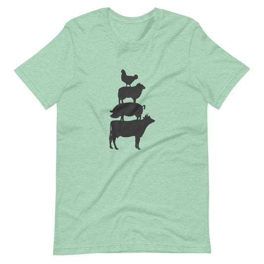 Cow, Pig, Sheep, and Chicken Tee Shirt (6149679939739)