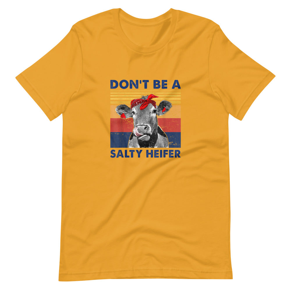Don't Be A Salty Heifer Tee Shirt (6149728338075)