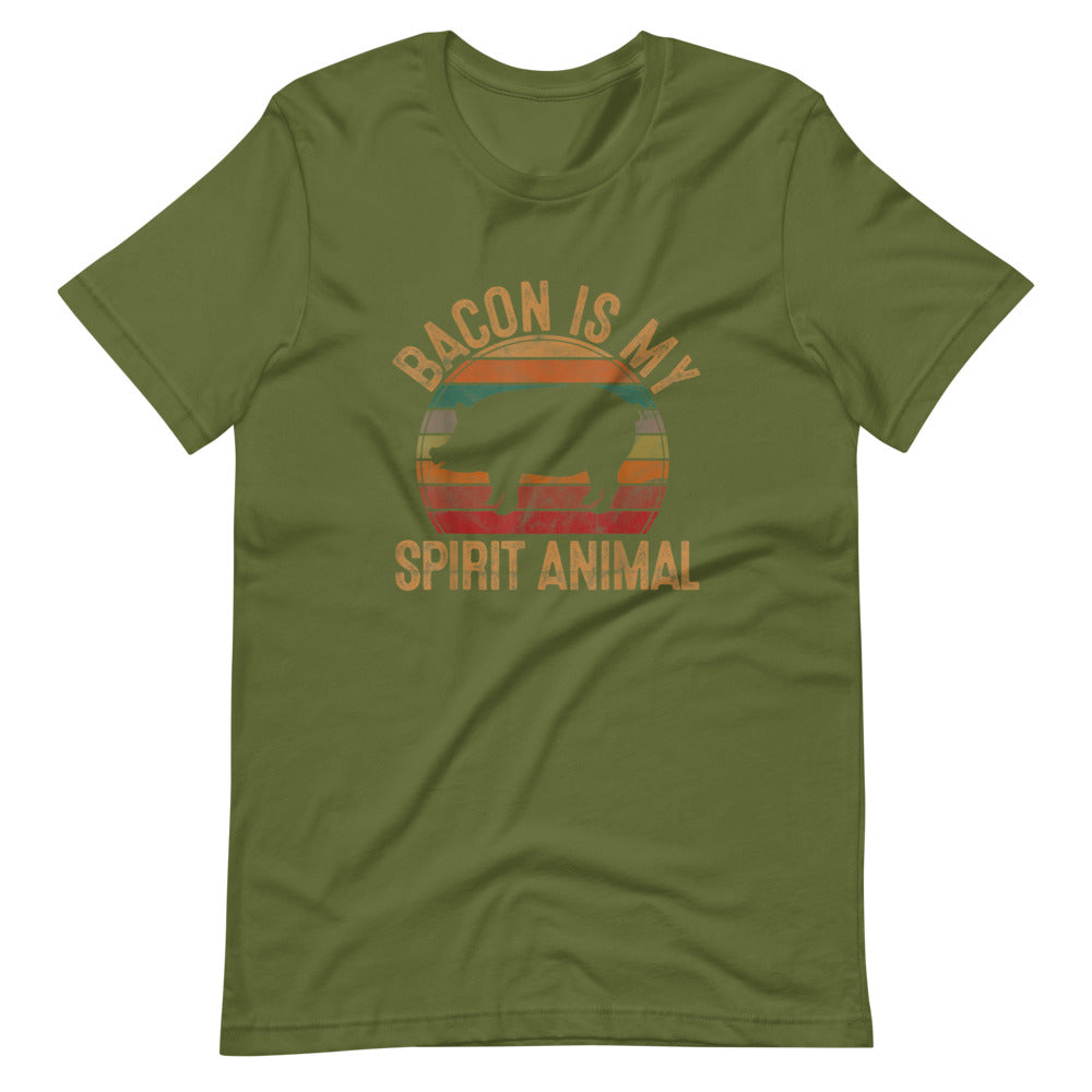 Bacon Is My Spirit Animal Tee Shirt (6149691605147)