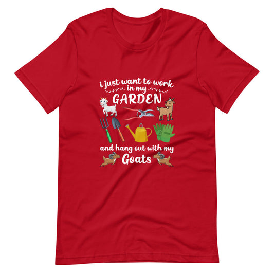 Goats and Garden Tee Shirt (6149677482139)